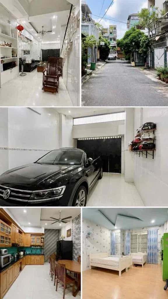Cho thuê nhà hẻm Đường Đinh Bộ Lĩnh Quận Bình Thạnh, TP.HCM – 4 phòng ngủ, giá 20 triệu