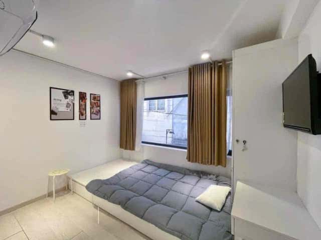 Cho thuê căn hộ dịch vụ Lý Chính Thắng Quận 3, TP.HCM – 1 phòng ngủ, giá 5.5 triệu