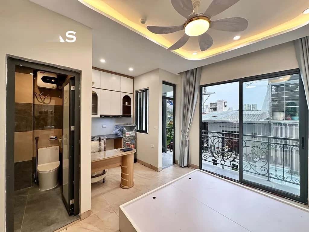 Cho thuê căn hộ dịch vụ Đường Nguyễn Khang Cầu Giấy, Hà Nội – 1 phòng ngủ, giá 6.8 triệu