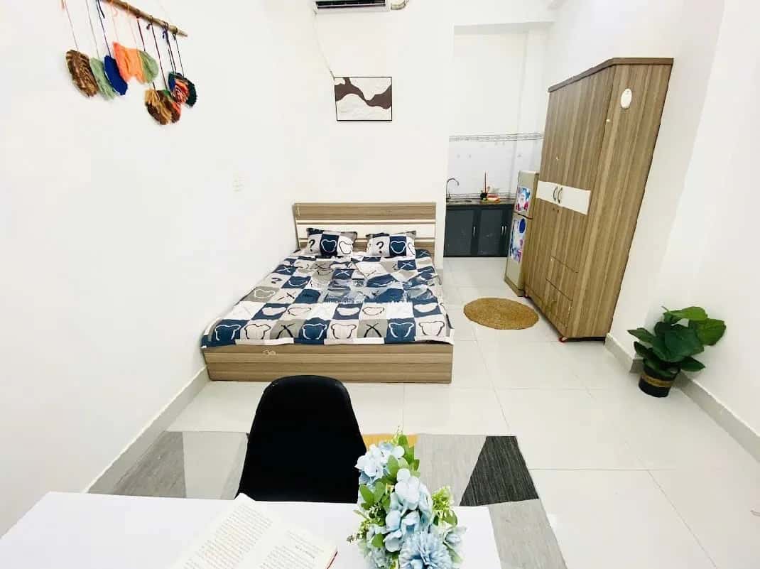 Cho thuê căn hộ chung cư Đường Hồ Xuân Hương An Hội Tây, TP.HCM – 1 phòng ngủ, giá 4.5 triệu