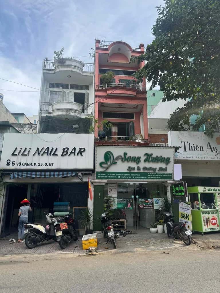 Cho thuê nhà mặt tiền Võ Oanh Quận Bình Thạnh, TP.HCM – 4 phòng ngủ, giá 30 triệu