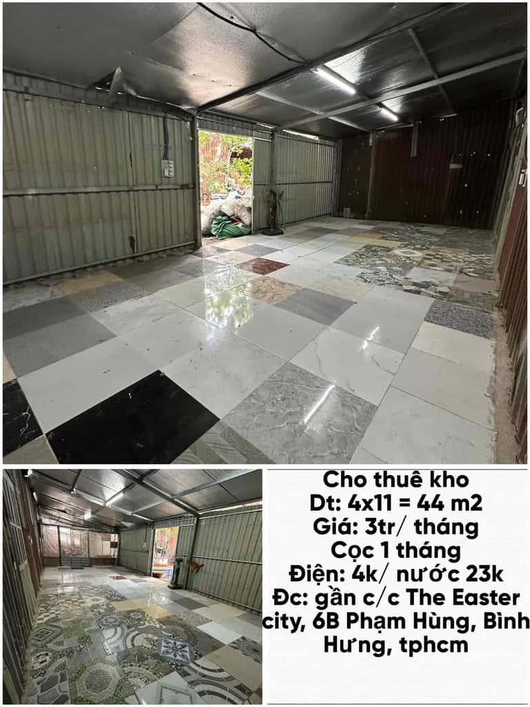 Cho thuê phòng trọ Đường Phạm Hùng Huyện Bình Chánh, TP.HCM – giá 3 triệu