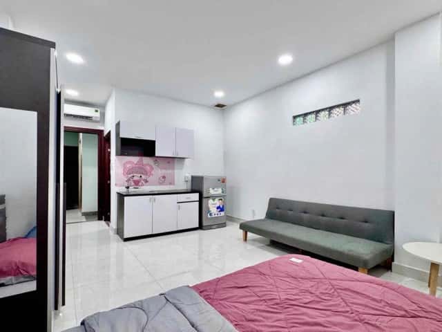 Cho thuê căn hộ dịch vụ Đường Trần Quang Diệu Quận 3, TP.HCM – 1 phòng ngủ, giá 5 triệu