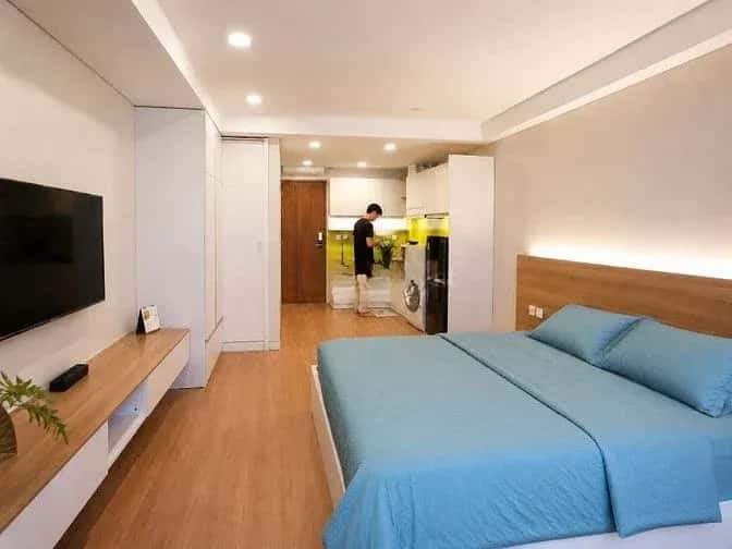 Cho thuê phòng trọ Đường Lạc Long Quân Quận Tây Hồ, Hà Nội – 1 phòng ngủ, giá 5 triệu