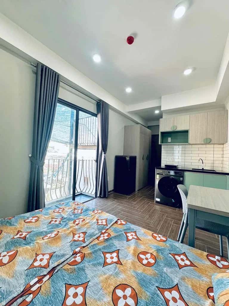 Cho thuê căn hộ dịch vụ Bùi Đình Tuý Bình Thạnh, TP.HCM – 1 phòng ngủ, giá 7.3 triệu