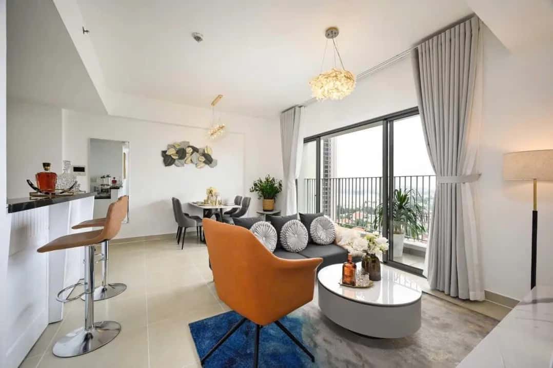 Cho thuê căn hộ chung cư Đường Mai Chí Thọ Quận 2, TP.HCM – 2 phòng ngủ, giá 15 triệu