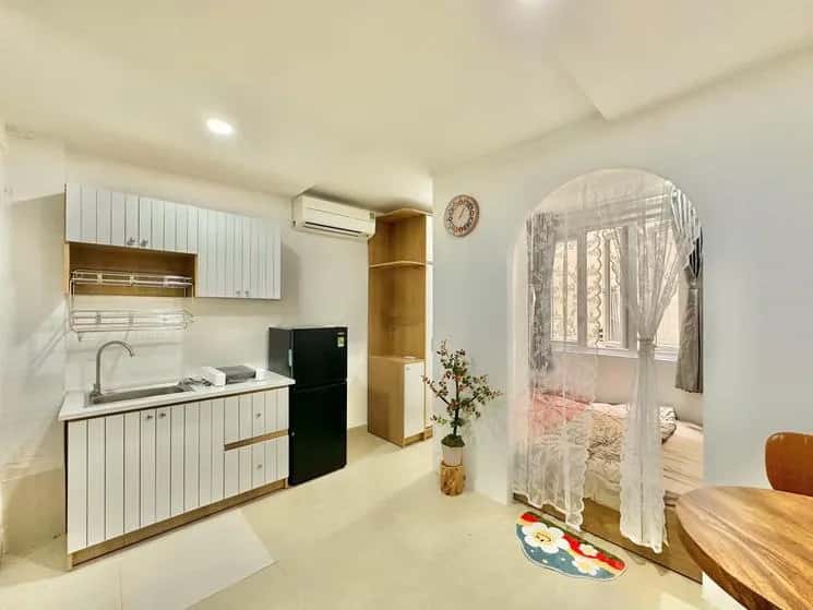 Cho thuê căn hộ chung cư Đào Duy Từ Phú Nhuận, TP.HCM – 1 phòng ngủ, giá 8.3 triệu