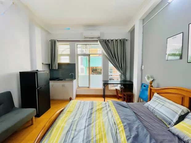 Cho thuê căn hộ chung cư Nguyễn Trãi Quận 1, TP.HCM – 1 phòng ngủ, giá 6 triệu