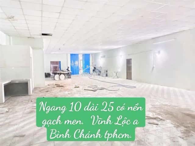 Cho thuê kho, nhà xưởng Lê Thị Ngay Vĩnh Lộc A Bình Chánh, TP.HCM – giá 10 triệu