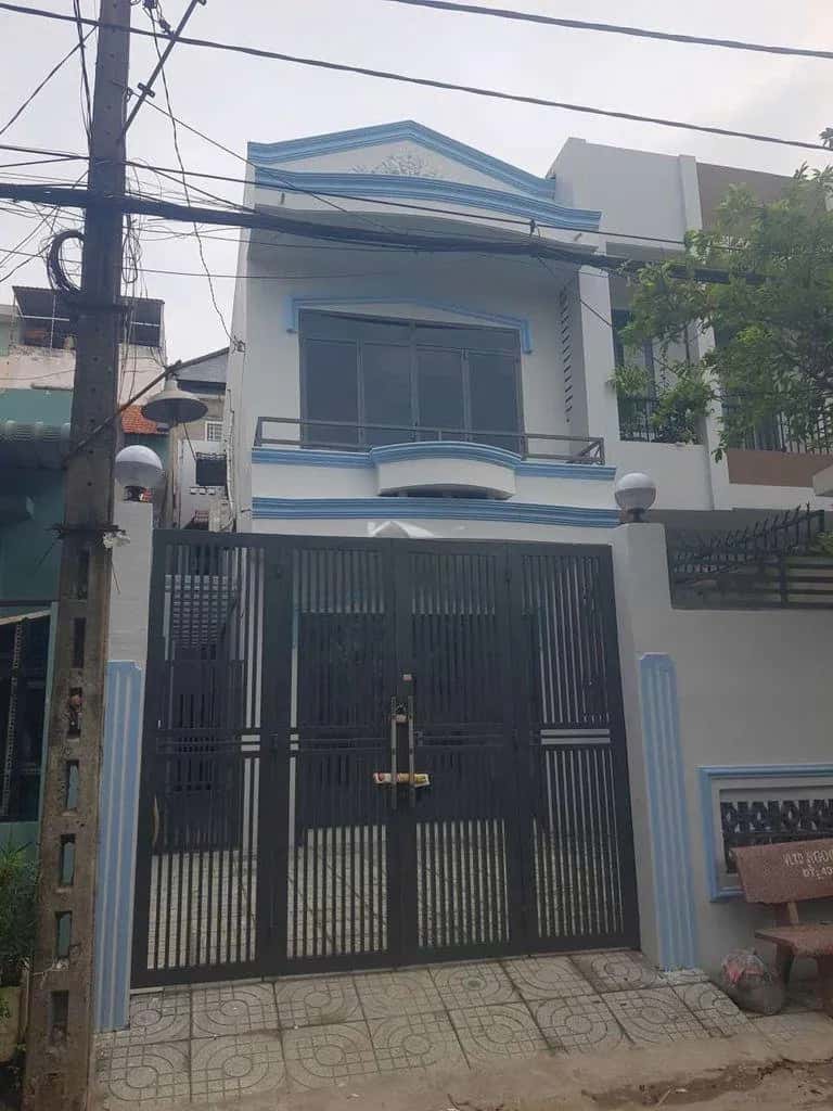 Cho thuê nhà mặt tiền Đường Đông Hưng Thuận Quận 12, TP.HCM – 4 phòng ngủ, giá 12 triệu
