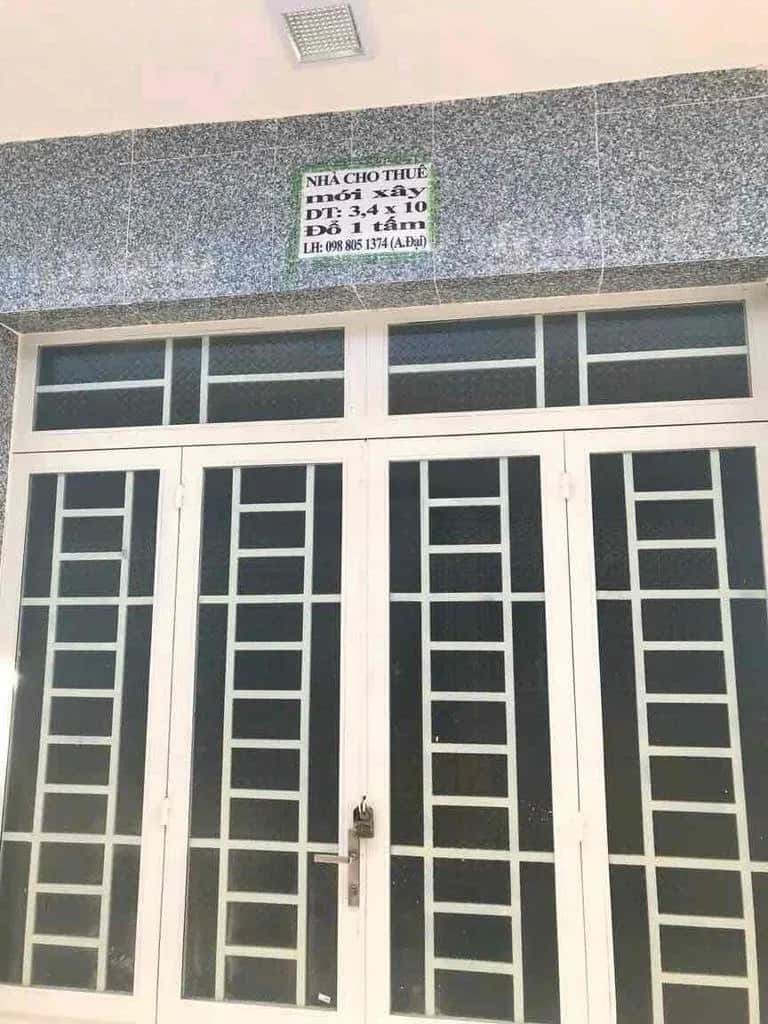 Cho thuê nhà hẻm Đinh Đức Thiện Huyện Bình Chánh, TP.HCM – giá 2.5 triệu