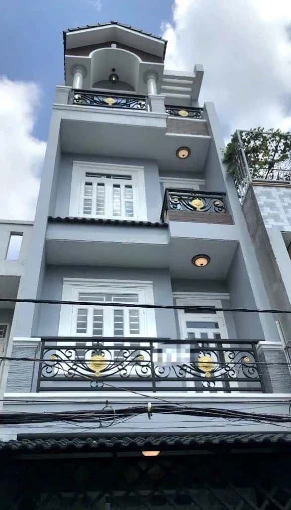 Cho thuê nhà mặt tiền Đường Lũy Bán Bích Quận Tân Phú, TP.HCM – 4 phòng ngủ, giá 17 triệu