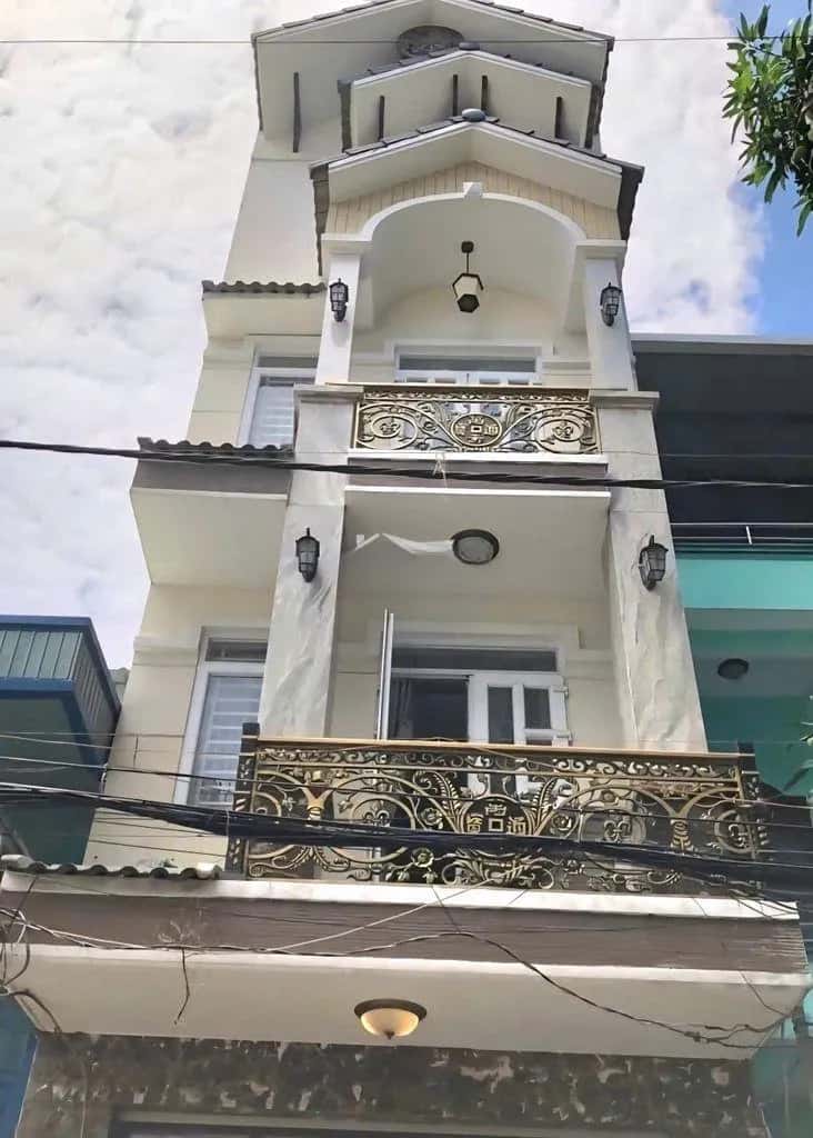 Cho thuê nhà hẻm Đồng Đen Quận Tân Bình, TP.HCM – 4 phòng ngủ, giá 16.5 triệu