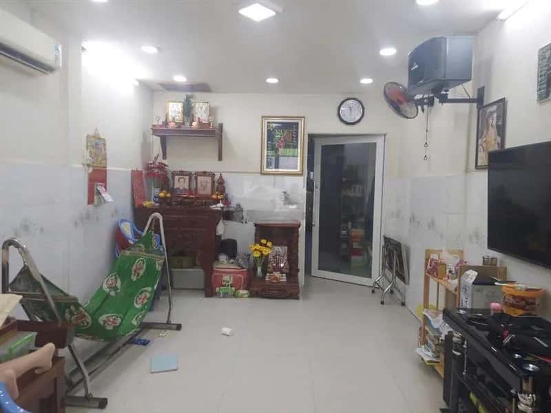 Cho thuê nhà hẻm Bà Hom Quận 6, TP.HCM – 3 phòng ngủ, giá 7.5 triệu
