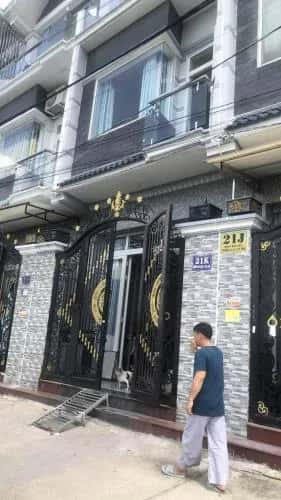 Cho thuê nhà hẻm Huỳnh Bá Chánh Quận 8, TP.HCM – 4 phòng ngủ, giá 10 triệu