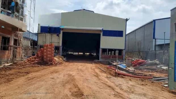 Cho thuê kho, nhà xưởng Đại Lộ Dân Chủ Thị xã Tân Uyên, Bình Dương – giá 250 triệu
