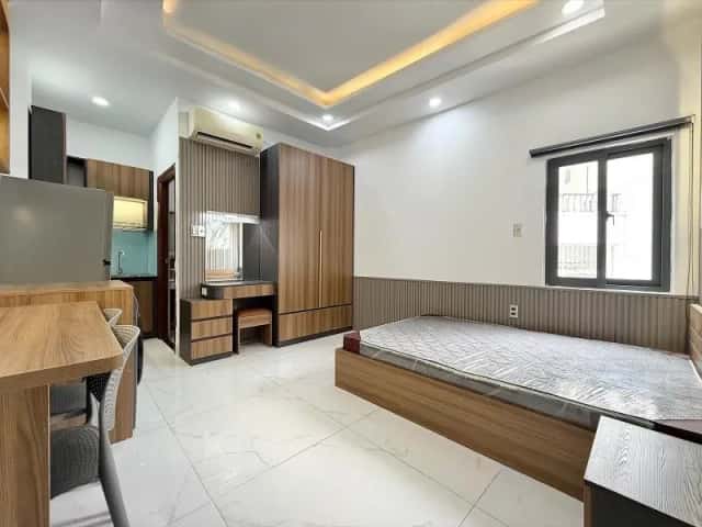 Cho thuê căn hộ dịch vụ Nguyễn Văn Đậu Quận Bình Thạnh, TP.HCM – 1 phòng ngủ, giá 6.1 triệu