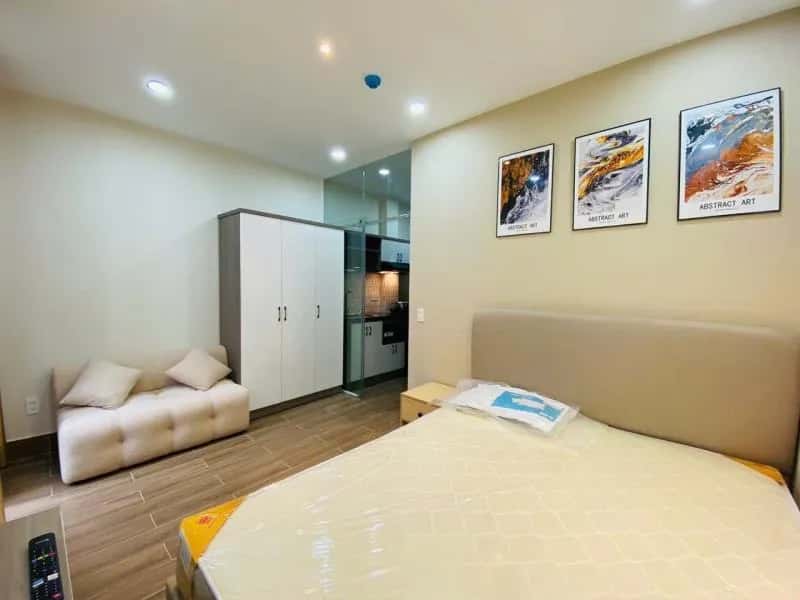 Cho thuê căn hộ chung cư Đường Trần Bình Trọng Bình Thạnh, TP.HCM – 1 phòng ngủ, giá 7.7 triệu