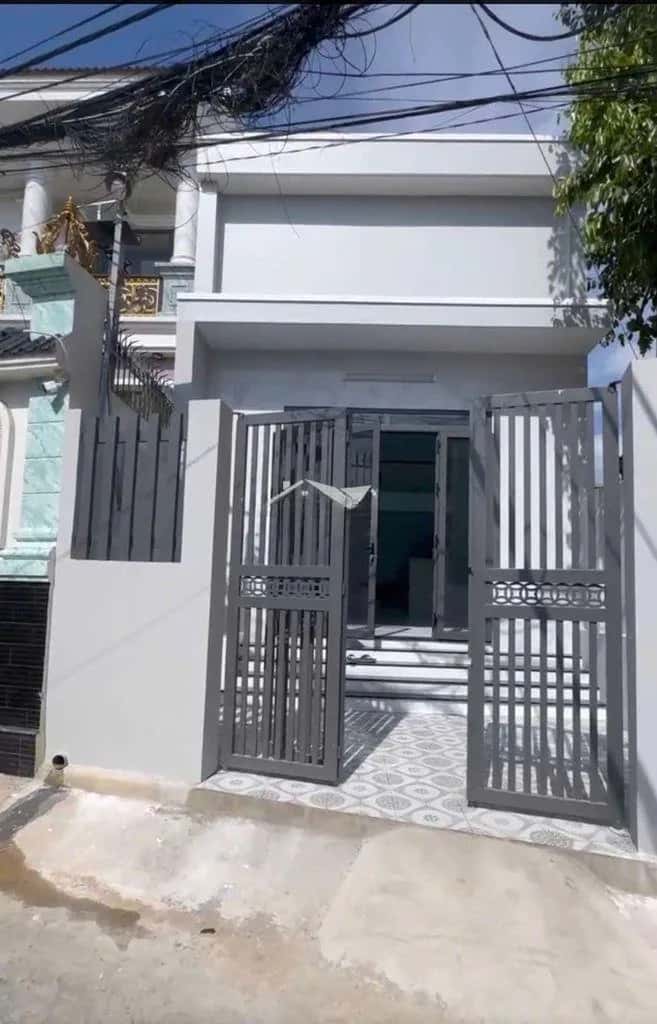 Cho thuê nhà hẻm Lý Thường Kiệt Huyện Hóc Môn, TP.HCM – 2 phòng ngủ, giá 6.5 triệu