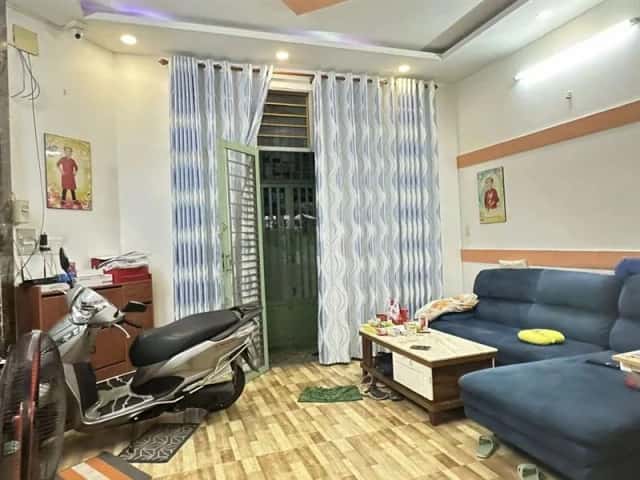 Cho thuê nhà hẻm Hẽm nhánh Quận 8, TP.HCM – 2 phòng ngủ, giá 11 triệu