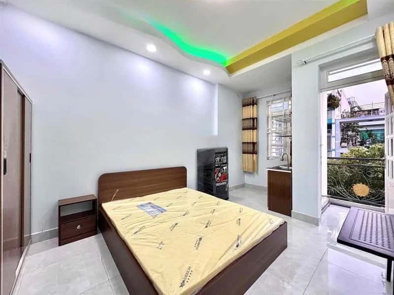 Cho thuê căn hộ chung cư Bùi Điền Quận 8, TP.HCM – 1 phòng ngủ, giá 4.5 triệu