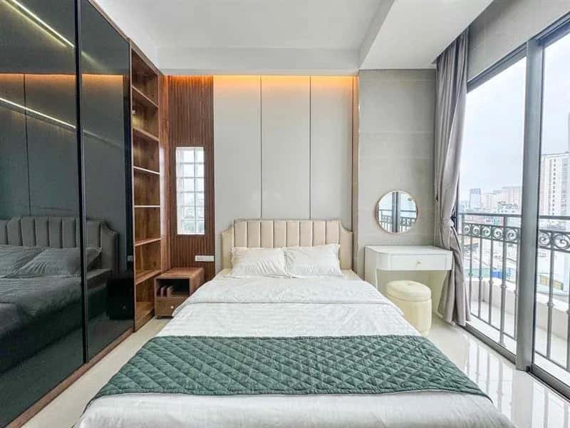 Cho thuê căn hộ chung cư Ung Văn Khiêm Quận Bình Thạnh, TP.HCM – 1 phòng ngủ, giá 10.2 triệu