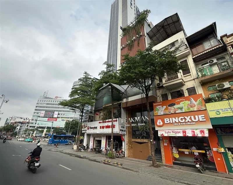 Cho thuê nhà mặt tiền Tây Sơn Đống Đa, Hà Nội – giá 48 triệu