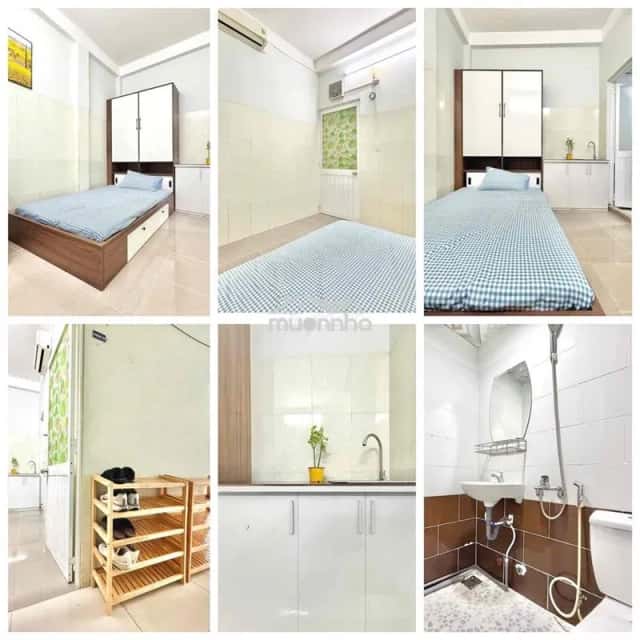 Cho thuê phòng trọ Vạn Kiếp Bình Thạnh, TP.HCM – 1 phòng ngủ, giá 4 triệu