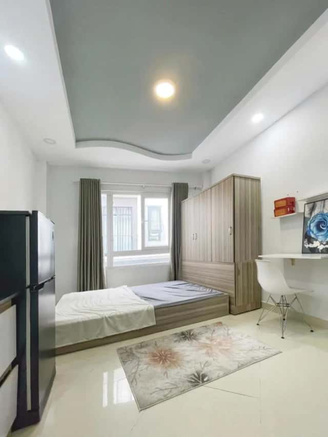 Cho thuê căn hộ chung cư Nguyễn Văn Đậu Bình Thạnh, TP.HCM – 1 phòng ngủ, giá 7.3 triệu