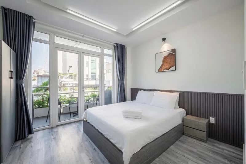 Cho thuê căn hộ chung cư Nguyễn Văn Giai Quận 1, TP.HCM – 1 phòng ngủ, giá 9 triệu