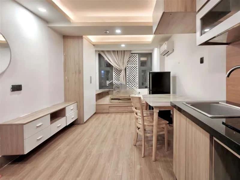 Cho thuê căn hộ dịch vụ Đường Nguyễn Tư Nghiêm Quận 2 cũ, TP.HCM – 1 phòng ngủ, giá 5.3 triệu