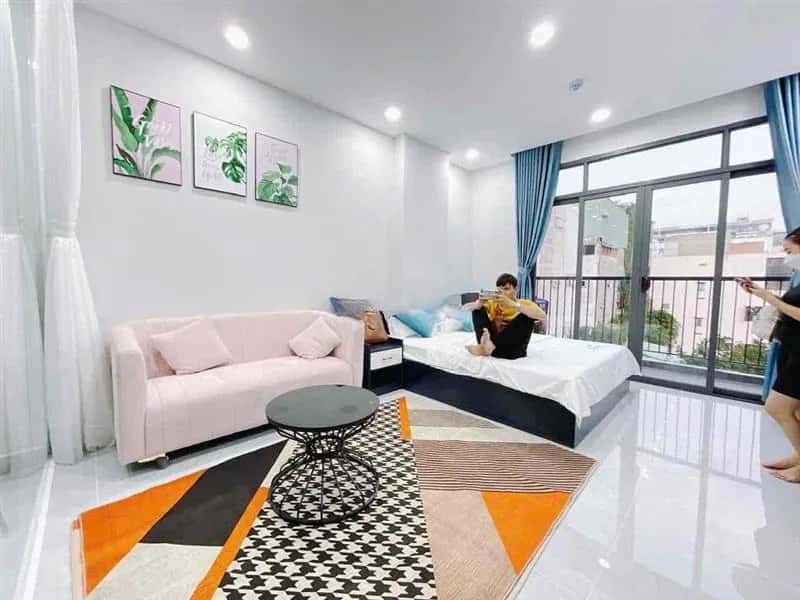 Cho thuê căn hộ chung cư Lý Chính Thắng Quận 3, TP.HCM – 1 phòng ngủ, giá 12.8 triệu