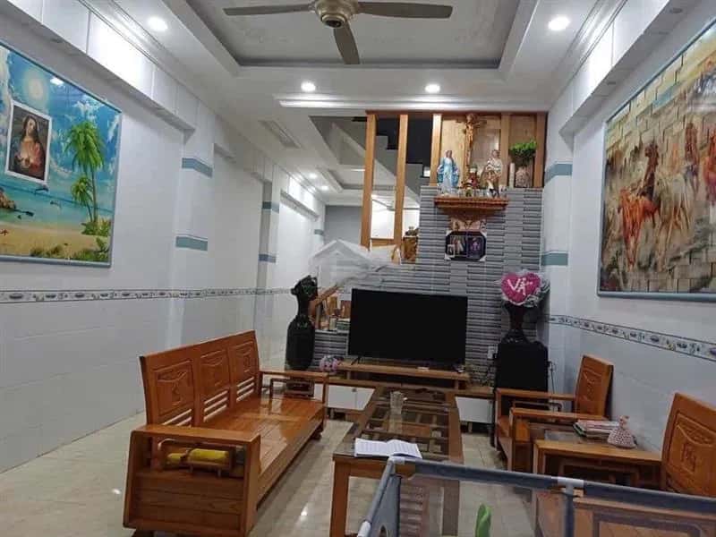 Cho thuê nhà hẻm Thành phố Dĩ An, Binh Duong – 4 phòng ngủ, giá 9 triệu