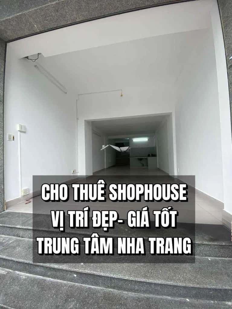 Cho thuê nhà mặt tiền Đường Pasteur Thành phố Nha Trang, Khánh Hòa – 1 phòng ngủ, giá 8 triệu
