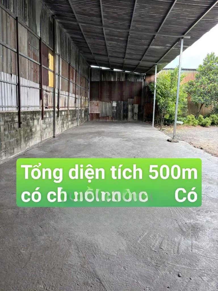 Cho thuê kho, nhà xưởng Liên ấp 2 - 6 Huyện Bình Chánh, TP.HCM – giá 6 triệu