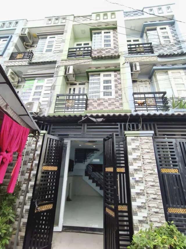 Cho thuê nhà hẻm Đường TCH 26 Quận 12, TP.HCM – 4 phòng ngủ, giá 6 triệu