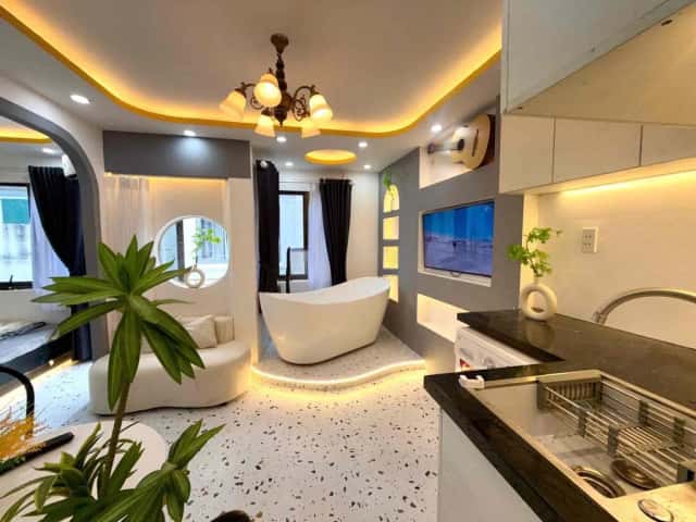 Cho thuê căn hộ dịch vụ Đường Nguyễn Thị Minh Khai Quận 1, TP.HCM – 2 phòng ngủ, giá 10.5 triệu