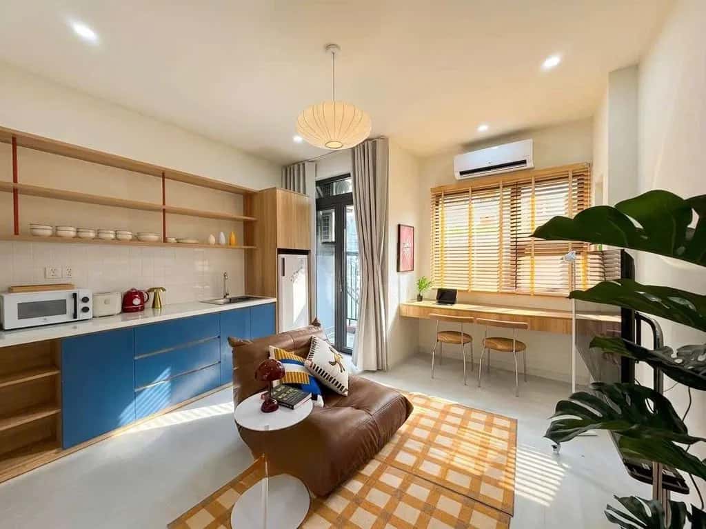 Cho thuê căn hộ dịch vụ Lạc Long Quân Quận Tân Bình, TP.HCM – 1 phòng ngủ, giá 10 triệu