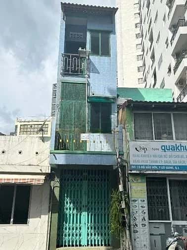 Cho thuê nhà mặt tiền Đường Hồ Hảo Hớn Quận 1, TP.HCM – giá 17 triệu