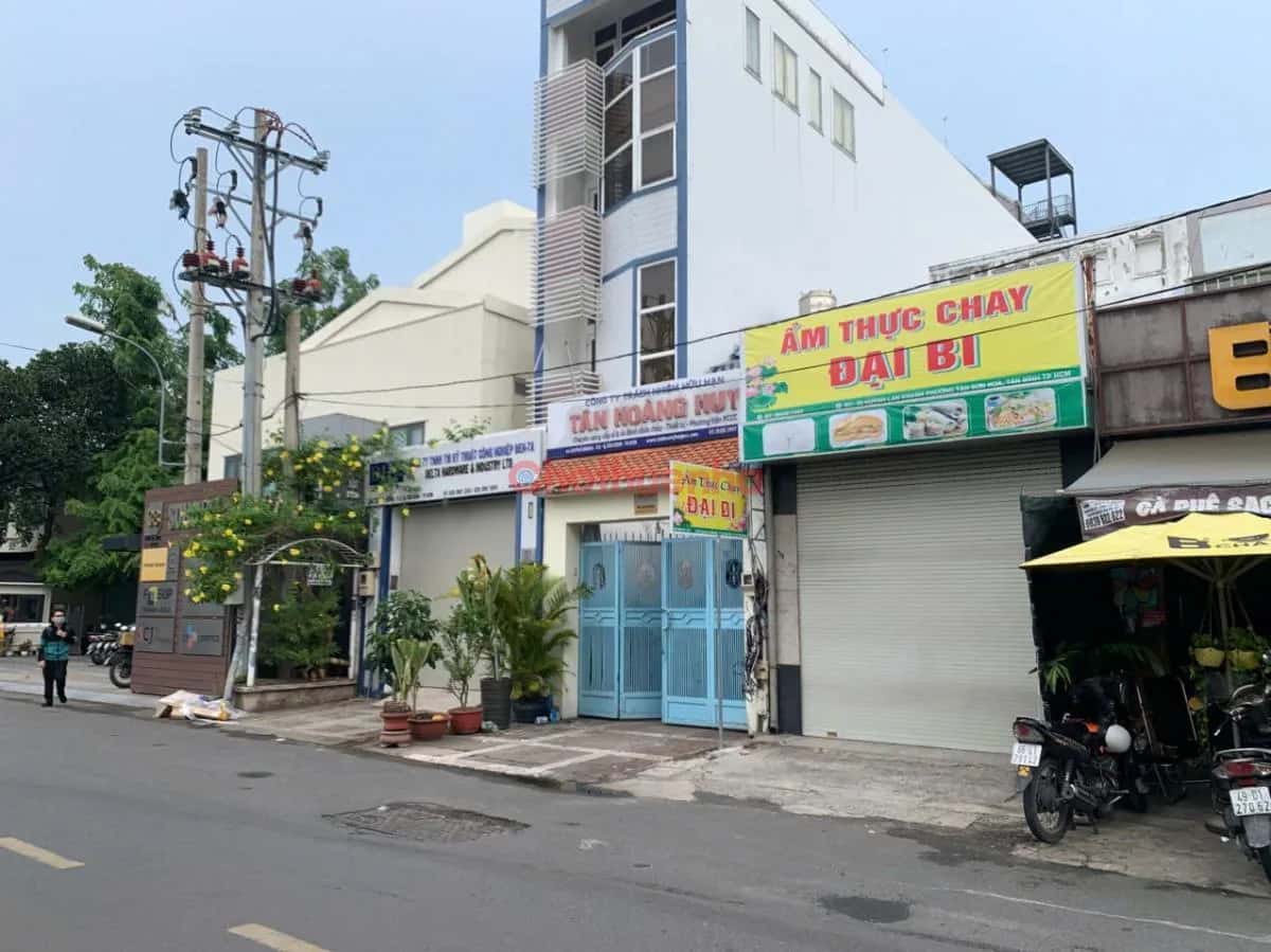 Cho thuê nhà mặt tiền Huỳnh Lan Khanh Tân Bình, TP.HCM – 2 phòng ngủ, giá 35 triệu