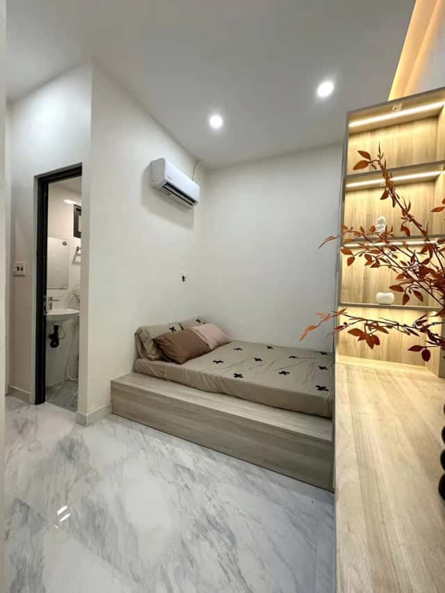 Cho thuê căn hộ chung cư Cách Mạng Tháng Tám Quận 3, TP.HCM – 1 phòng ngủ, giá 6 triệu