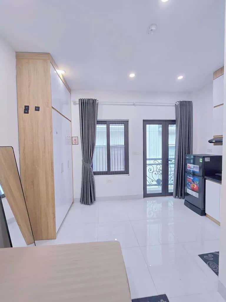Cho thuê căn hộ dịch vụ Phố Khương Trung Quận Thanh Xuân, Hà Nội – 1 phòng ngủ, giá 4.3 triệu