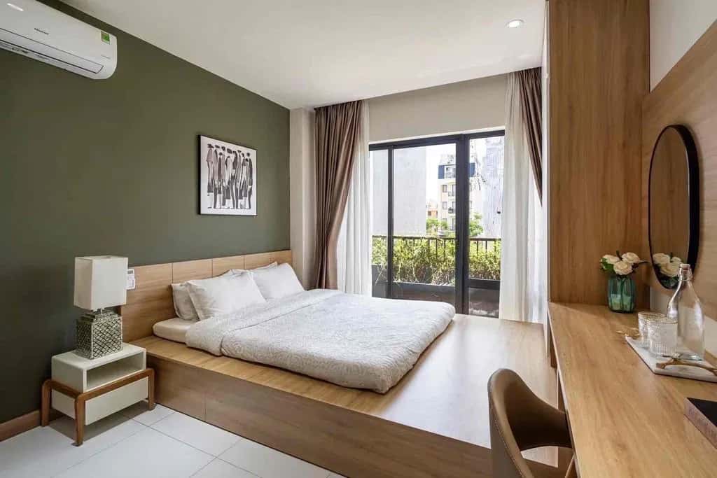 Cho thuê căn hộ dịch vụ Ba Tháng Hai Quận 10, TP.HCM – 1 phòng ngủ, giá 5.9 triệu