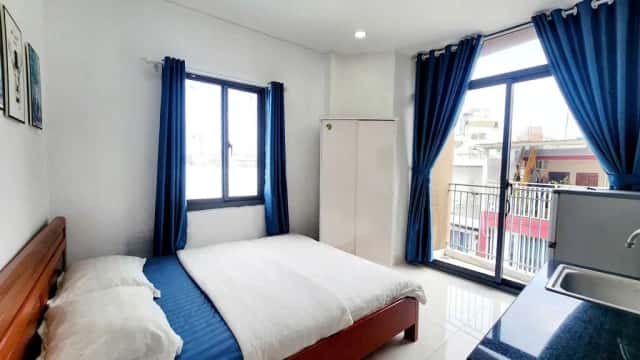 Cho thuê căn hộ dịch vụ Đường Bùi Văn Thêm Quận Phú Nhuận, TP.HCM – 1 phòng ngủ, giá 4.8 triệu