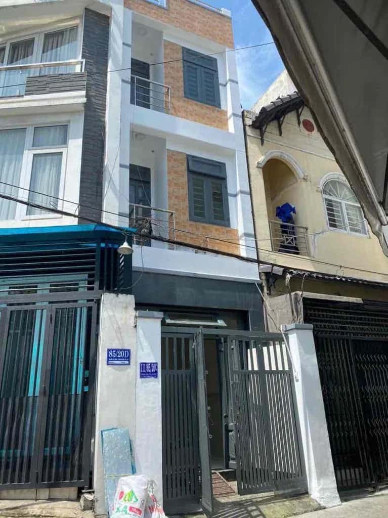 Cho thuê nhà hẻm Nhánh Cầu Tân Thuận 2 Quận 7, TP.HCM – 4 phòng ngủ, giá 13 triệu