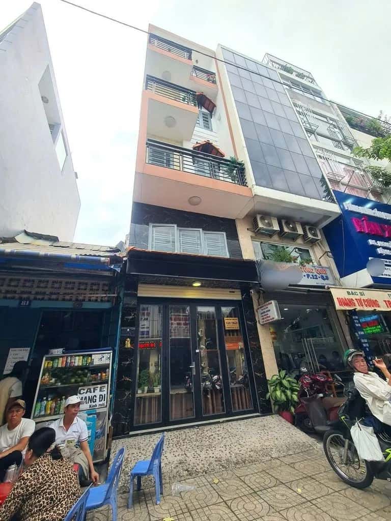 Cho thuê nhà mặt tiền Thuận Kiều Quận 5, TP.HCM – 4 phòng ngủ, giá 26 triệu