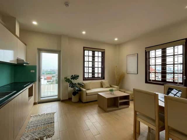 Cho thuê căn hộ dịch vụ Đường Số 16 Quận 7, Ho Chi Minh – 1 phòng ngủ, giá 6.5 triệu