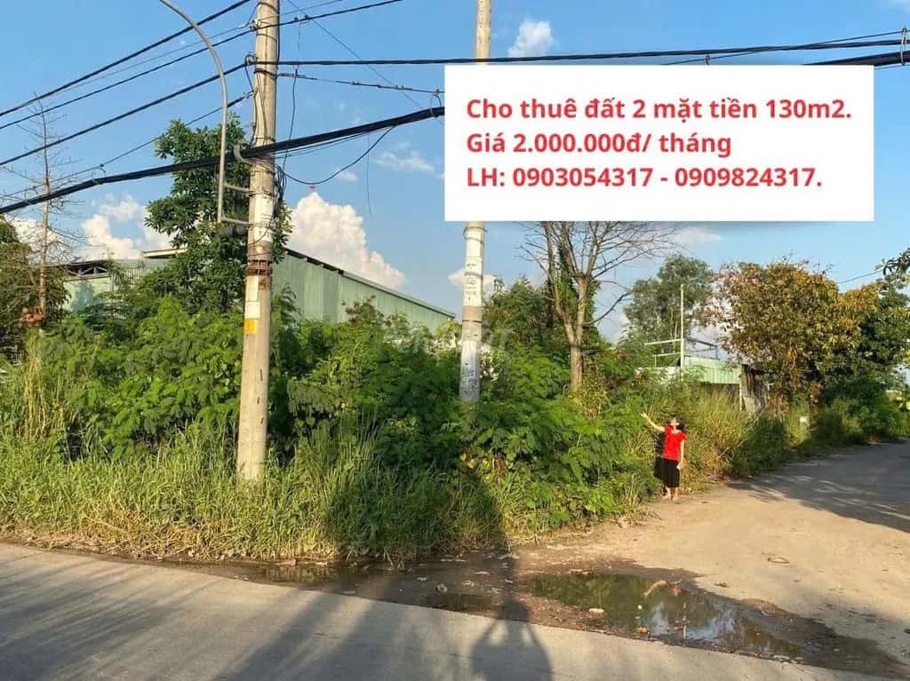 Cho thuê đất Võ Văn Bích Huyện Củ Chi, TP.HCM – giá 2 triệu