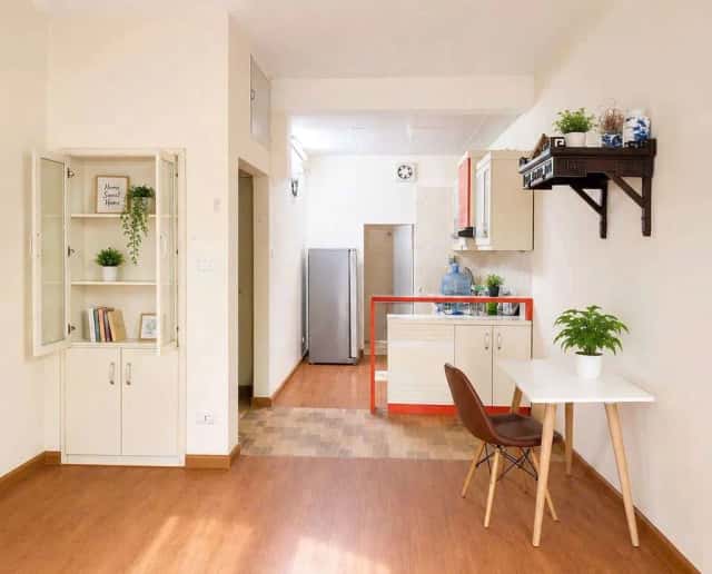 Cho thuê căn hộ chung cư Ngõ Tự Do Bạch Mai, Hà Nội – 2 phòng ngủ, giá 6.6 triệu