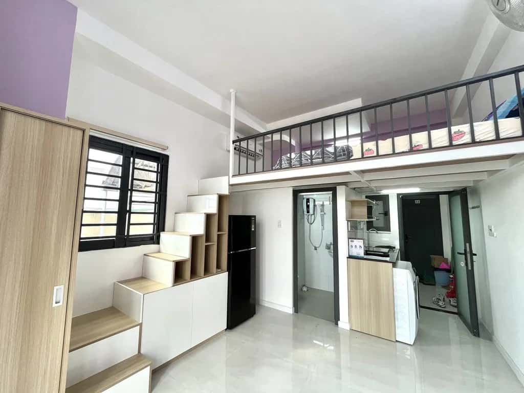 Cho thuê căn hộ dịch vụ Đường Tôn Thất Thuyết Quận 4, TP.HCM – 1 phòng ngủ, giá 6.2 triệu